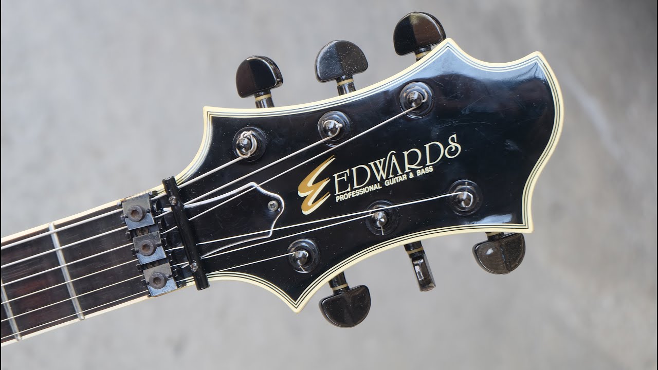 Edwards E-CL-90 Guitar -- Sugizo Signature Guitar - YouTube