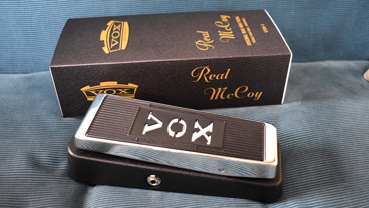 VOX Real Mccoy Wah VRM-1 良い！ - YouTube