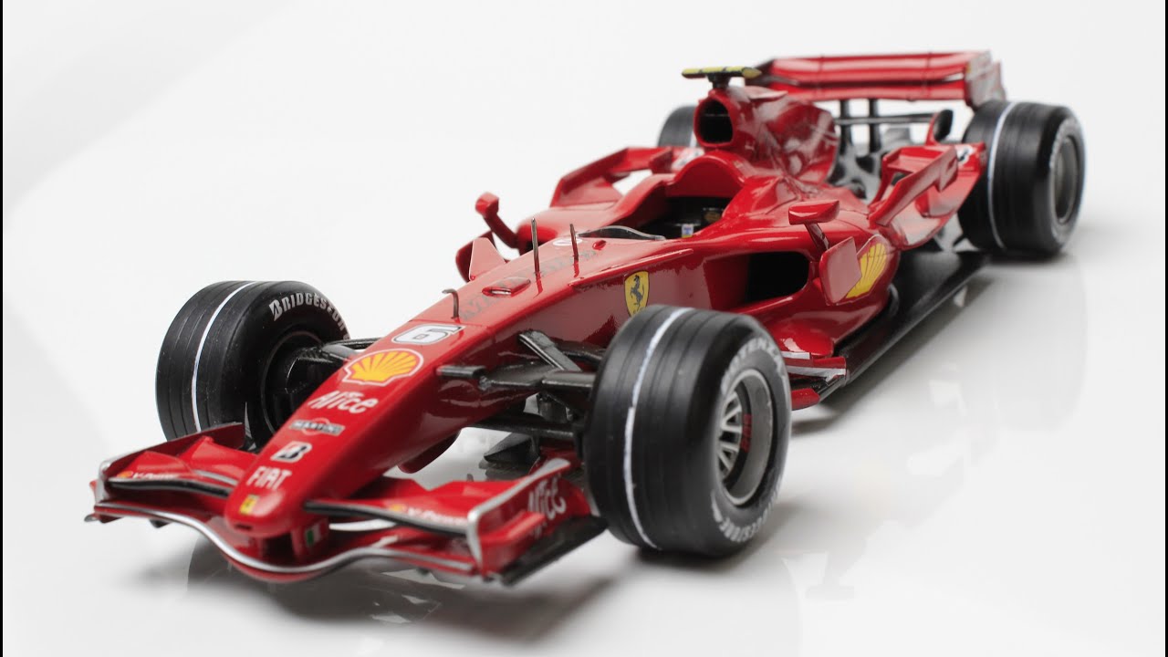 Ferrari F2007 (Kimi Raikkonen) - 1/24 - Revell - YouTube