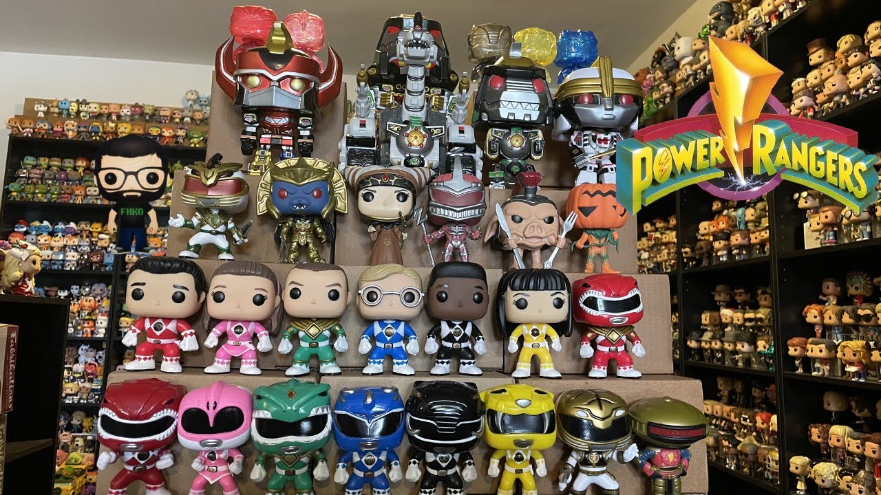 FUNKO POP! POWER RANGERS SET - OUT OF BOX LOOK/REVIEW