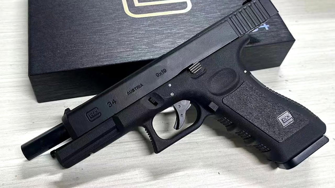 Glock 34 Gel Blaster Soft Bullet Toy Gun 2024 - YouTube