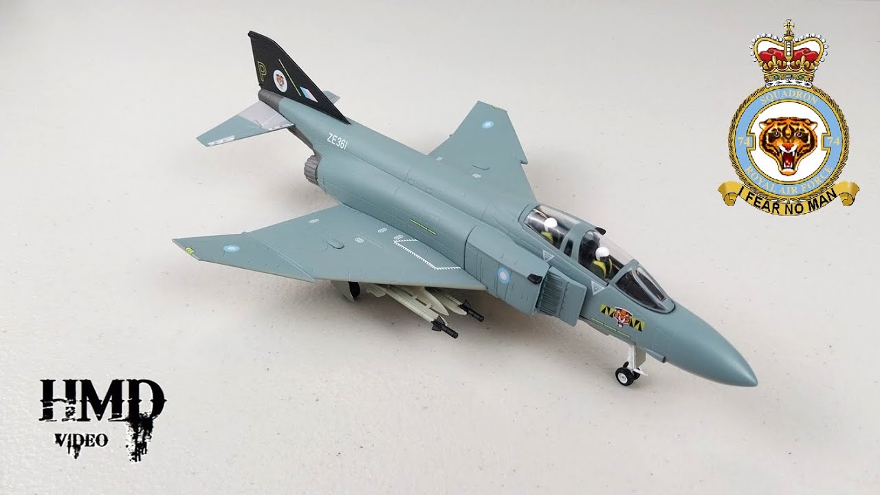 McDonnell Douglas F-4J (UK) Phantom II, RAF 74 Squadron, Corgi 1