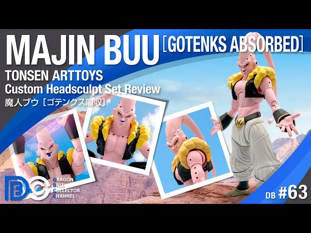 TONSEN ARTTOYS DRAGON BALL Z “MAJIN BUU custom headsculpt set
