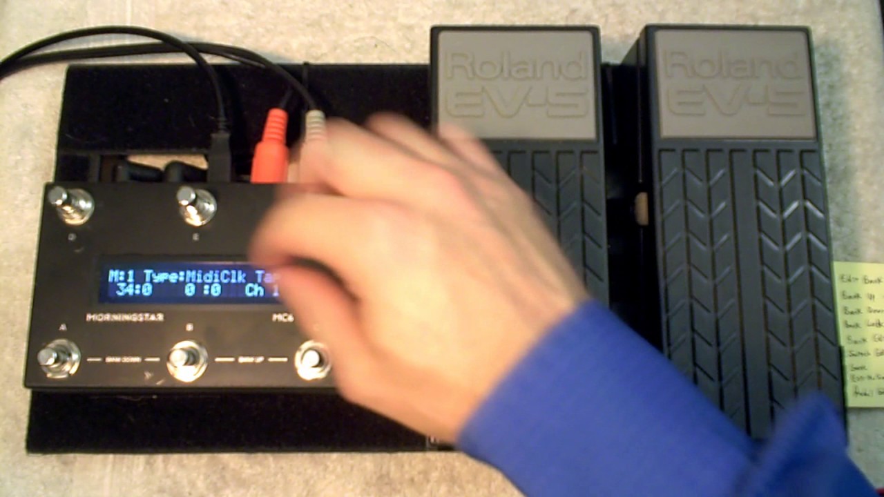 Morning Star MC6 Foot Controller Guide - YouTube