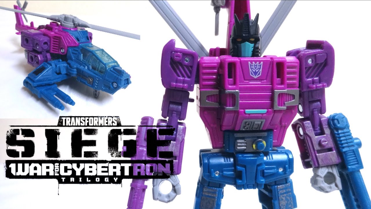 Transformers WFC Siege 】SG-42 Spinister Deluxe class wotafa's