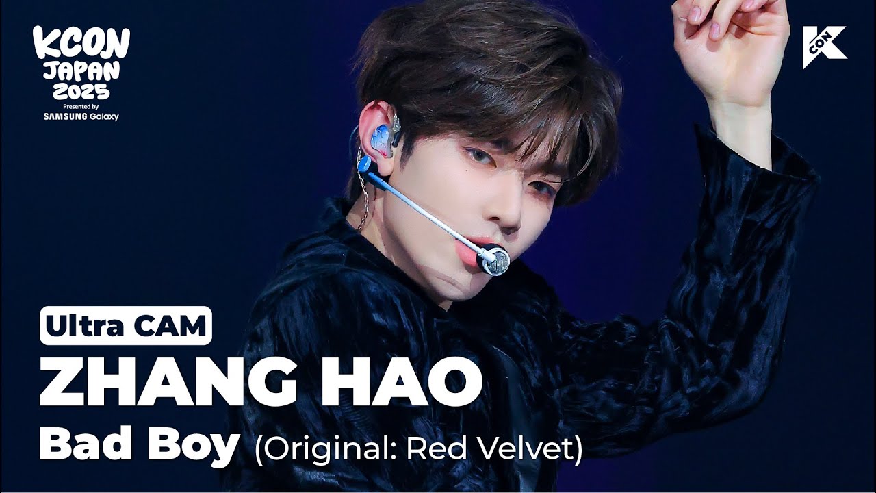 Ultra CAM] ZHANG HAO - Bad Boy(Original:Red Velvet) with Samsung