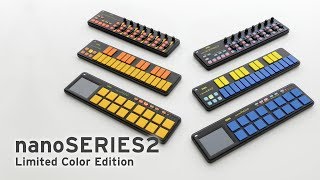nanoSERIES2 BLYL/ORGR - SLIM-LINE USB KEYBOARD / CONTROLLER | KORG