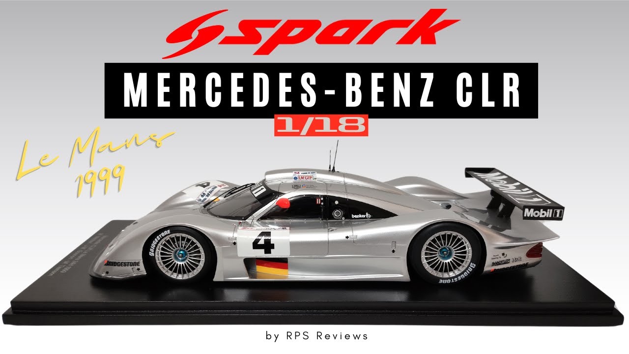 Unboxing the 1999 Spark Mercedes CLR! - YouTube