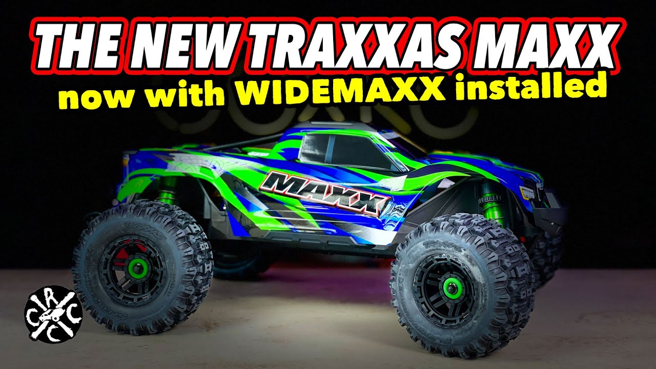 The NEW Traxxas MAXX with WideMAXX! Unboxing and First Run. - YouTube