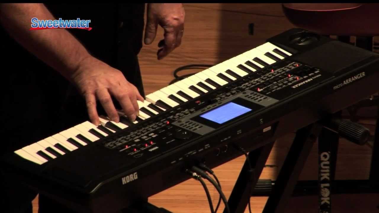 Korg microArranger Video Demo - Sweetwater - YouTube