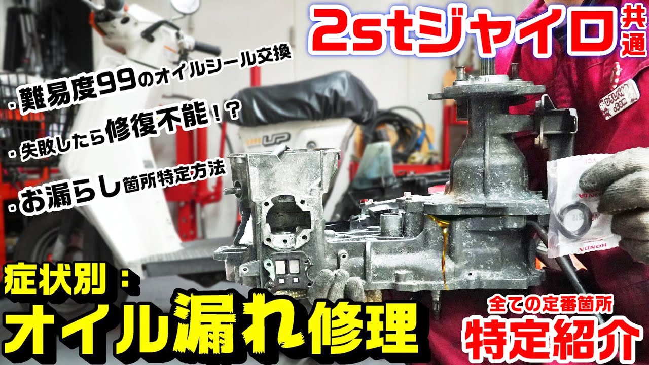 Common to 2-stroke gyros] Introduction to all common leak