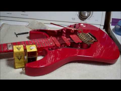 Fernandes LA-85 KK Custom x Van Zandt Pickup (PU) Mod (L'Arc Ken