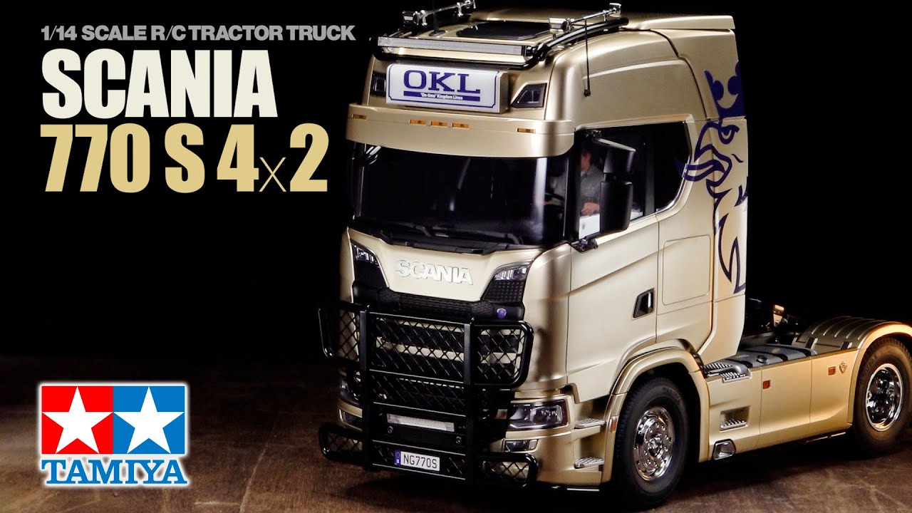 タミヤ 1/14 電動RCビッグトラックシリーズ スカニア 770 S 4×2 フル