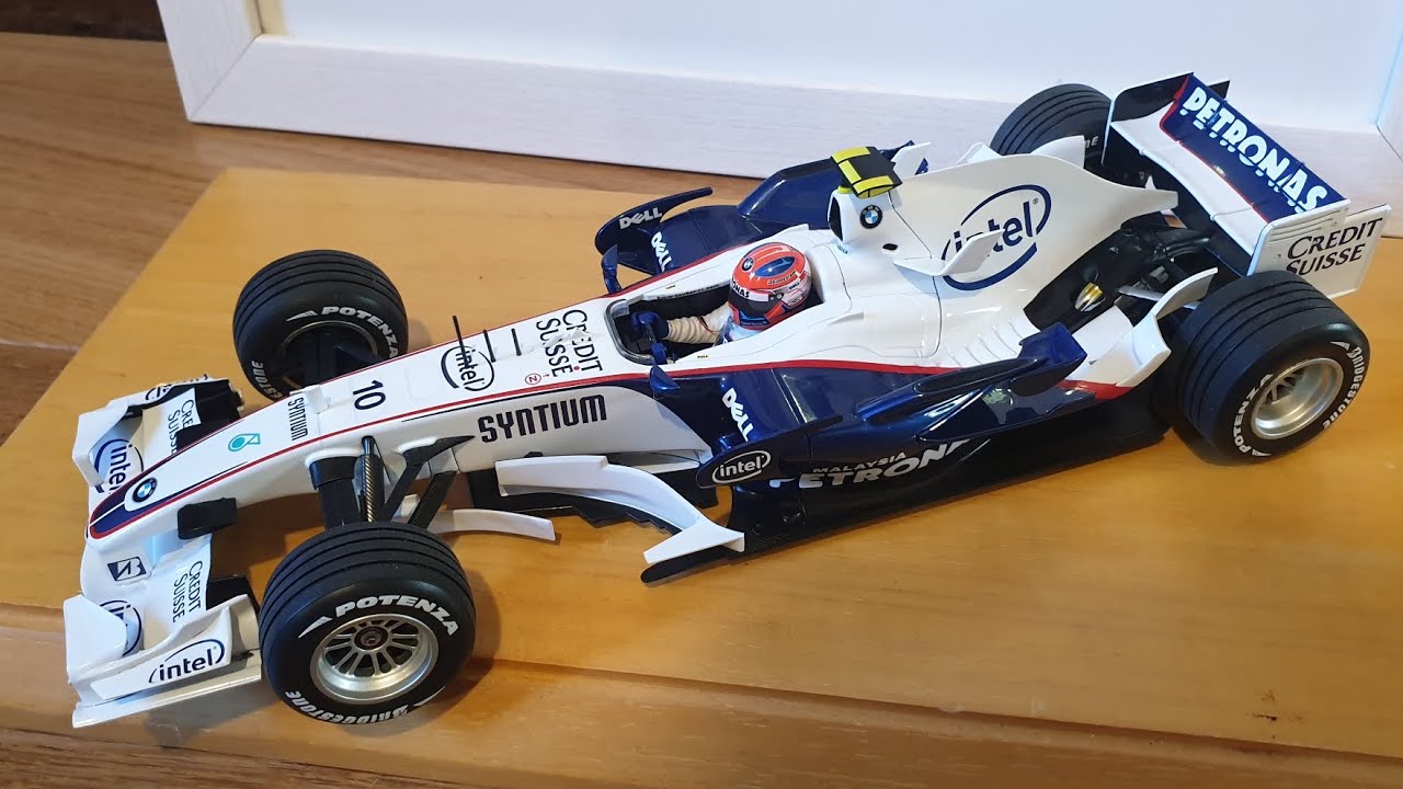 1/18 Robert Kubica 2007 BMW Sauber F1.07 - Minchamps F1 Diecast