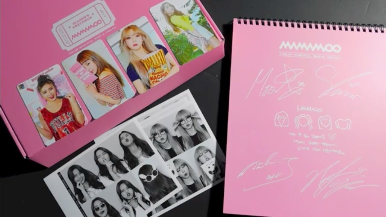MAMAMOO ママム2017年シーズングリーティングセット