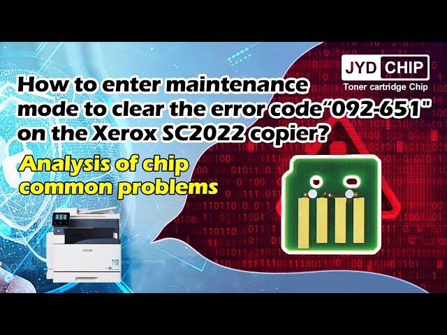 How to enter maintenance mode to clear the error code“092 651 on