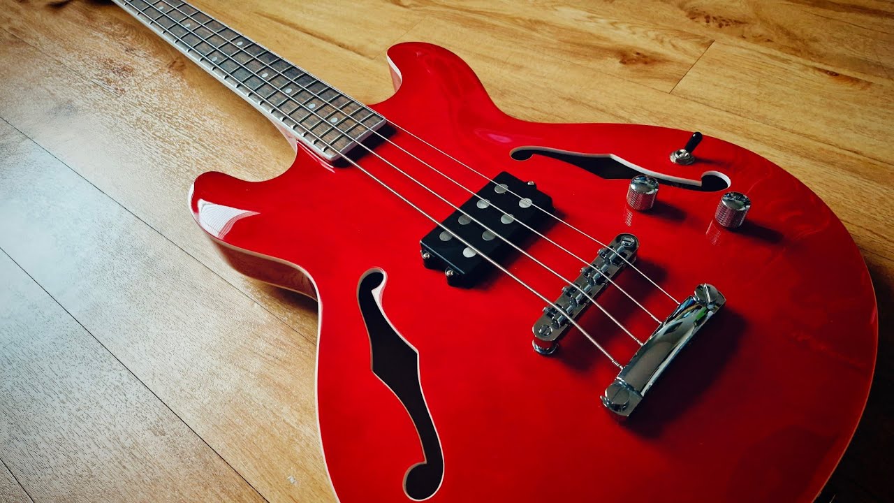 HB-50 Cherry Red - Harley Benton