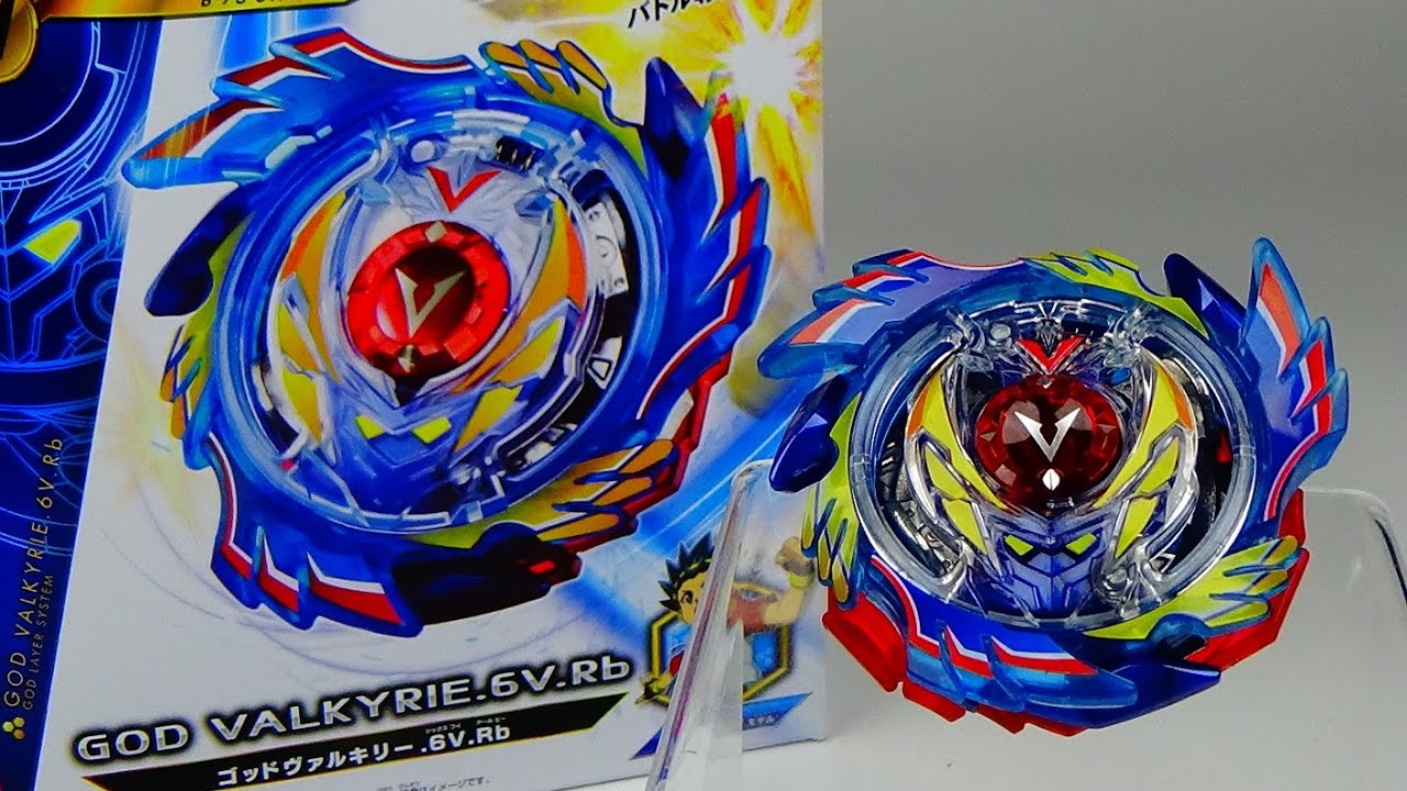 Beyblade Burst God - B-73 GOD VALKYRIE 6V.Rb. Unboxing & Review