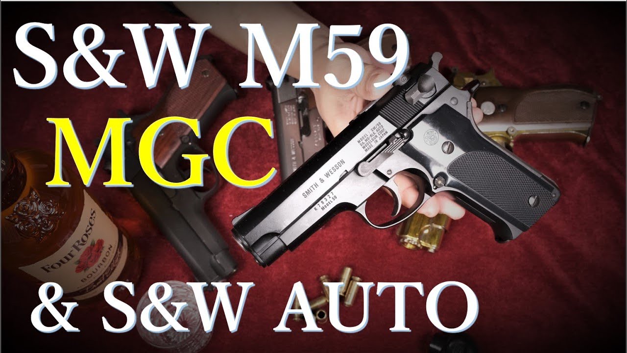 絶版モデルガン MGC M39 フレームシルバー オープンカート仕様 - YouTube