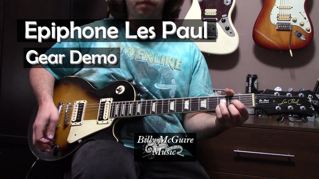 Epiphone Les Paul Standard | Sound Demo | 2008 | Seymour Duncan JB