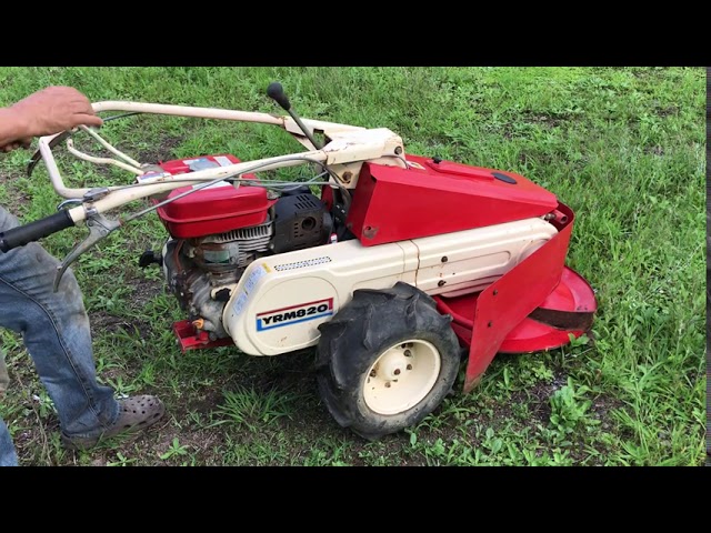 YANMAR ヤンマー YRM820 牧草モア ロータリーモアー 自走式 草刈機