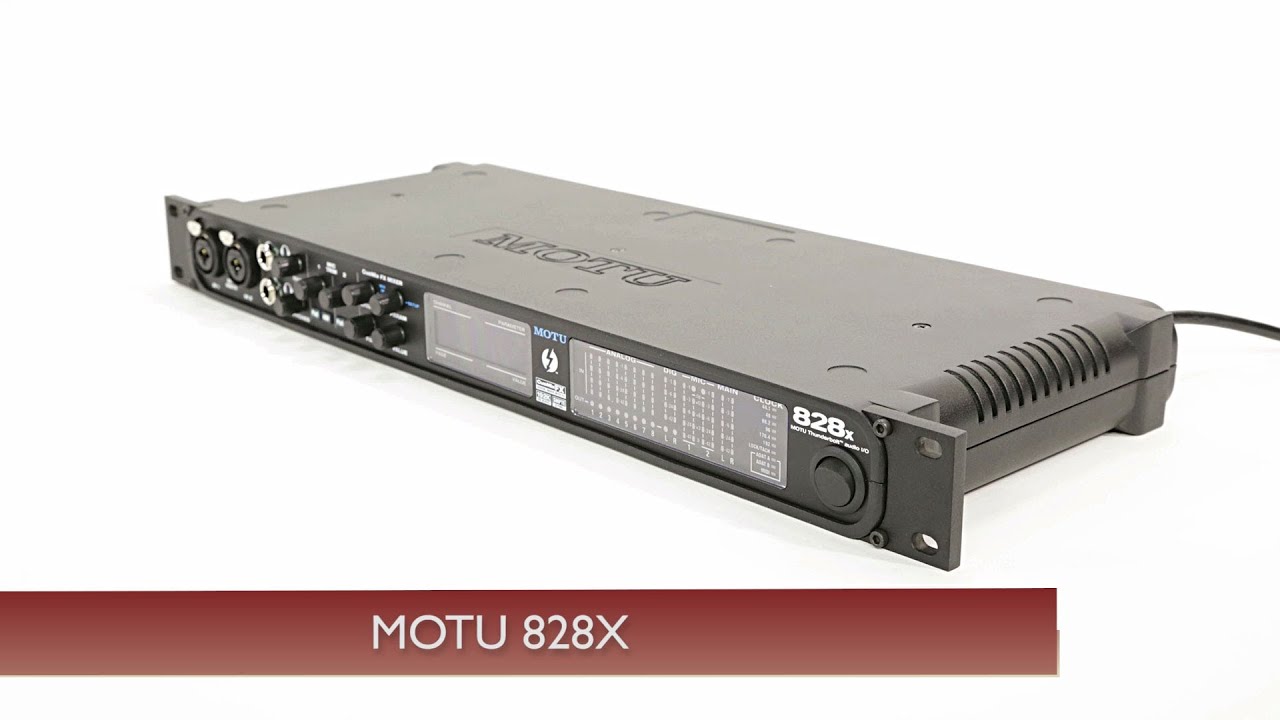 MOTU 828x - YouTube