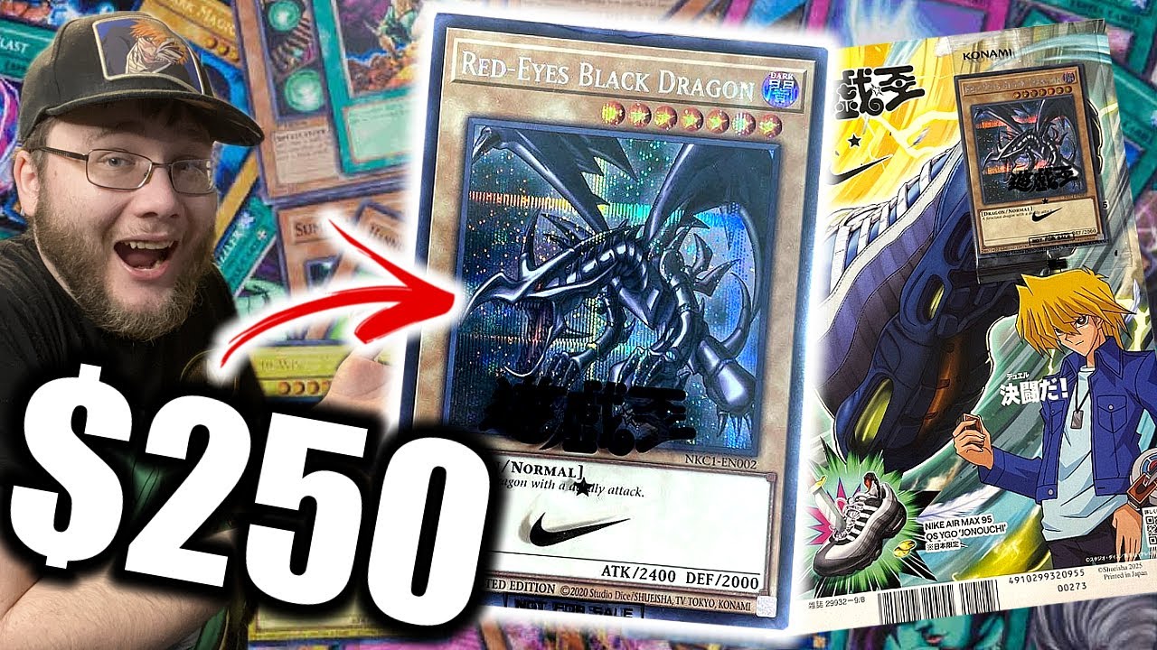 $250 Yu-Gi-Oh! X Nike Collab? Opening the Red-Eyes Black Dragon