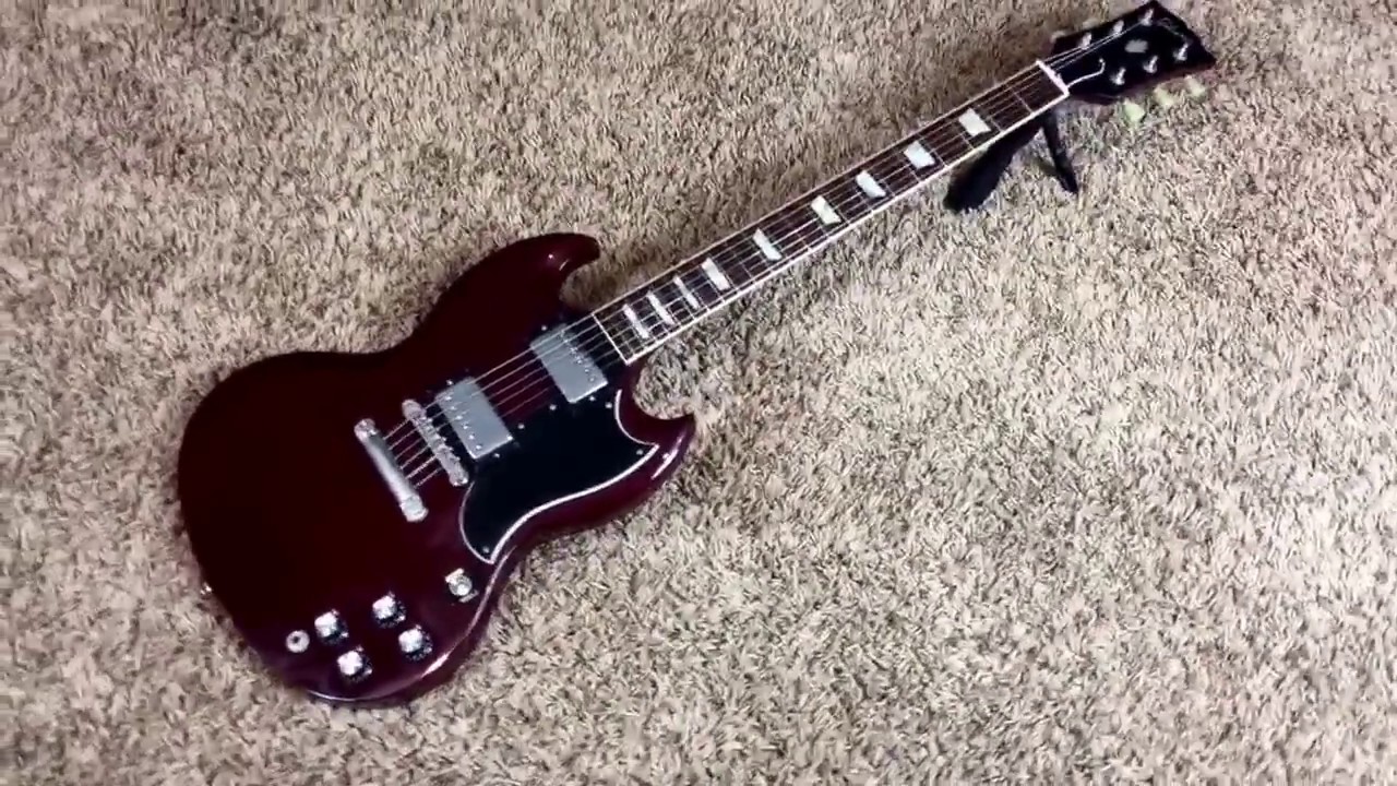 Trogly's Guitars: 1988 Gibson Prehistoric SG 61/62 Reissue Cherry