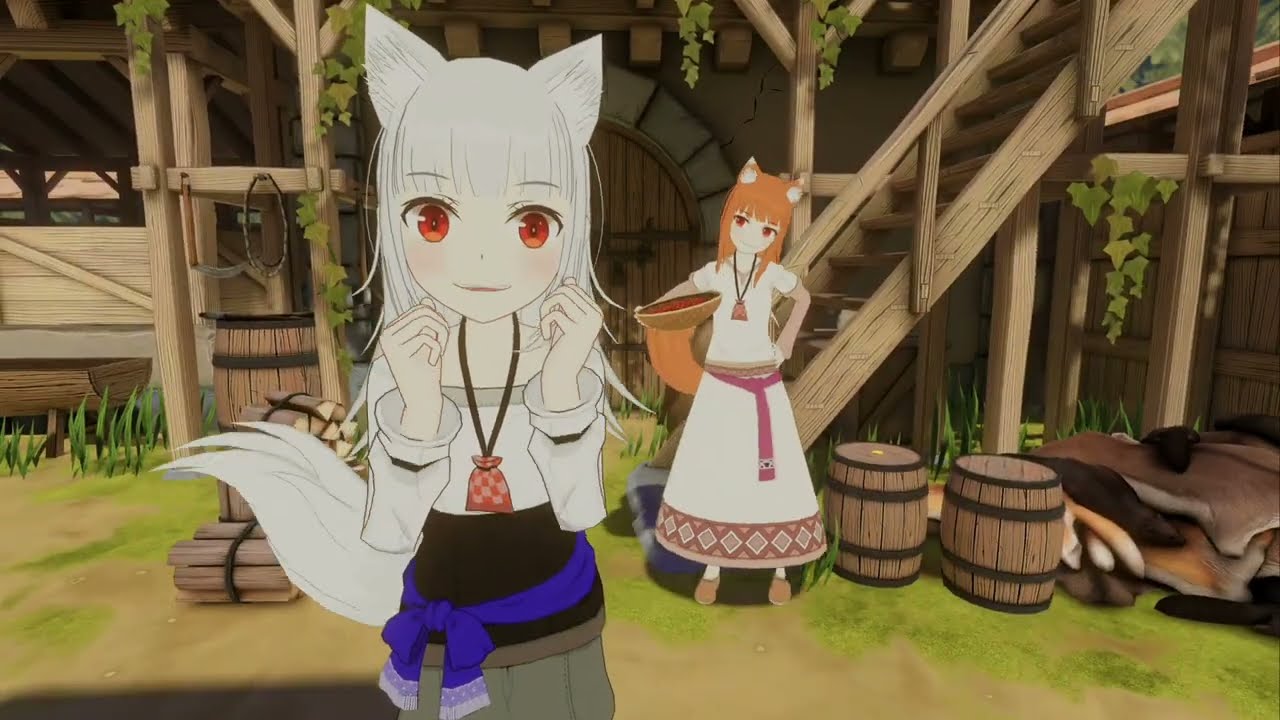 狼と香辛料VR2！【狼と香辛料】【PSVR】 - YouTube