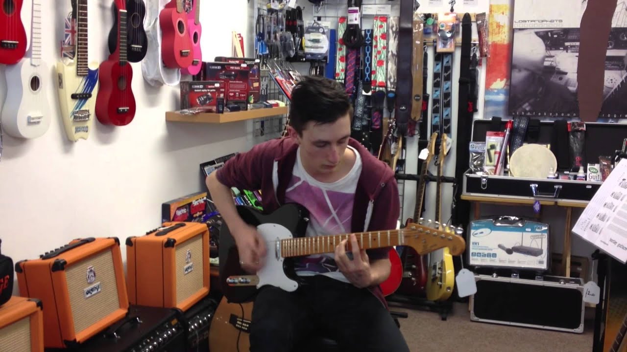 SX VTG Series Telecaster - Demo and Review. - YouTube