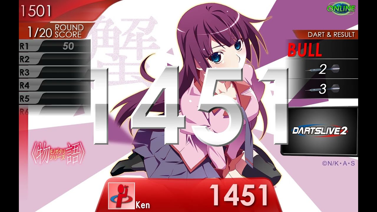 物語シリーズ DARTSLIVEカード　戦場ヶ原ひたぎ　未使用品 Amazon.co.jp: ダーツライブカード 化物語コラボ 戦場ヶ原ひたぎ : ホビー
