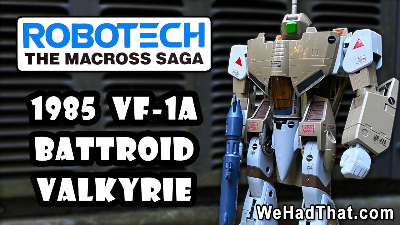 Vintage 1985 Takatoku 1/55 VF-1A Battroid Valkyrie Robotech