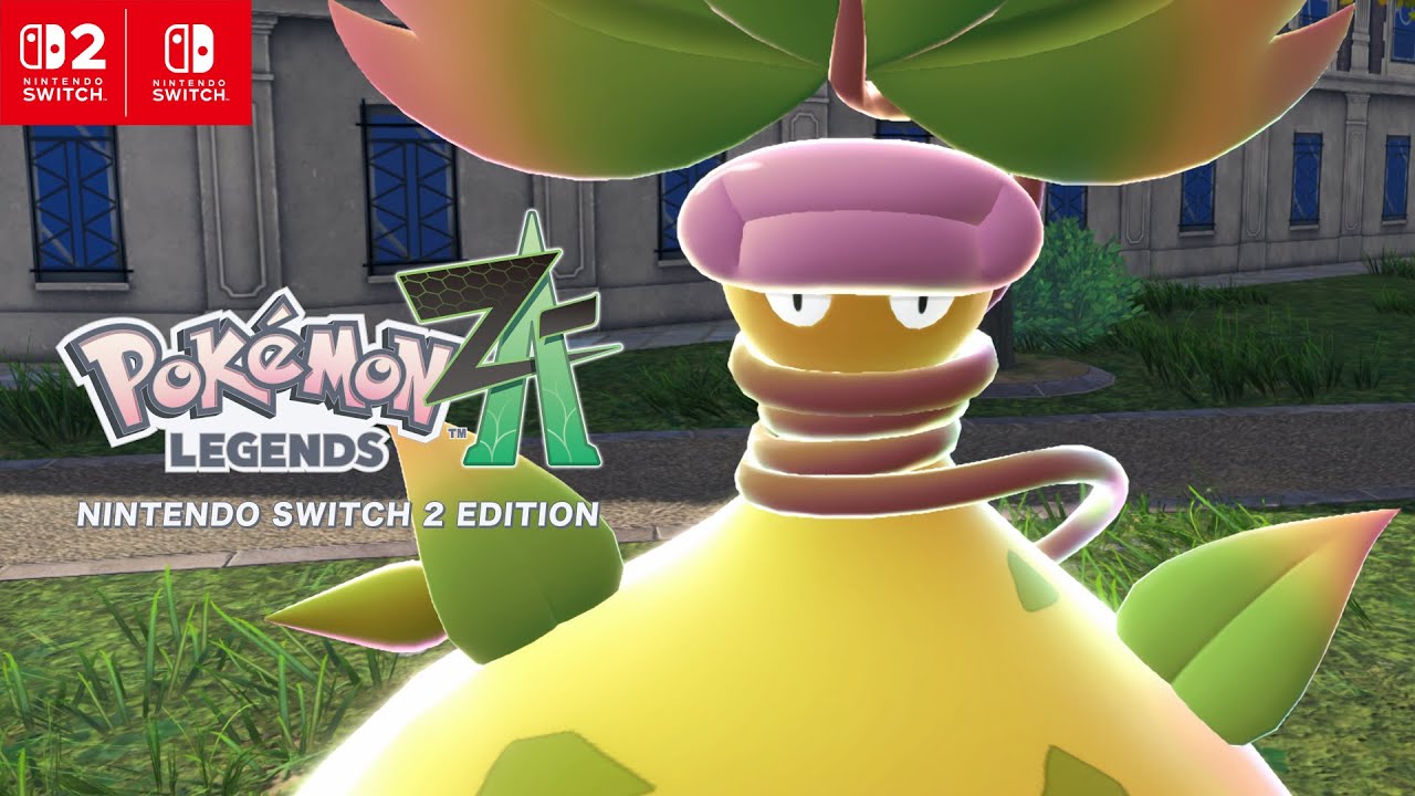 公式】『Pokémon LEGENDS Z-A』紹介映像「メガウツボット」 - YouTube