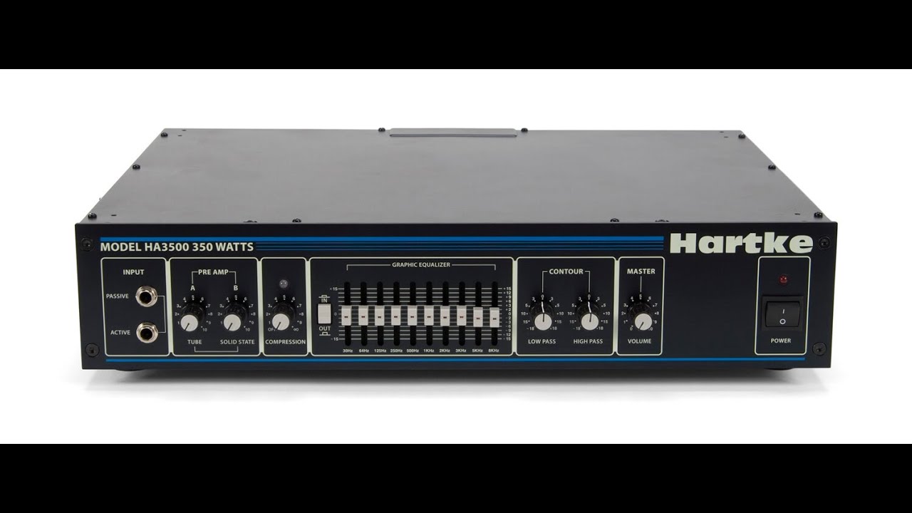 How to repair Hartke HA3500 350 Watts Bass Guitar Amplifier? - YouTube