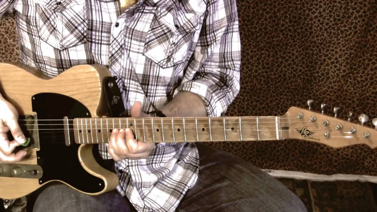 RS GUITARWORKS Old Friend Slab Blackguard electric guitar demo