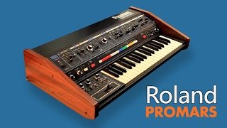 Vintage-Analog: Roland Promars MRS-2, Analog Synthesizer (1979