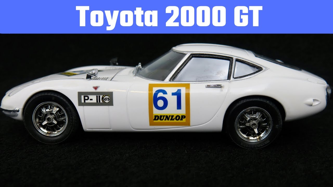 Toyota 2000GT - Hasegawa 1/24 Scale Model Build - YouTube
