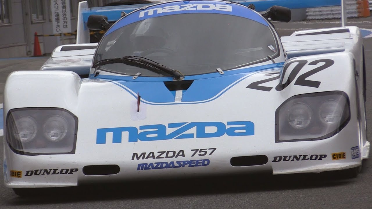 MAZDA 757 LM (1987) in JAPAN / Racing Rotary Fan Meeting 2017 / 3