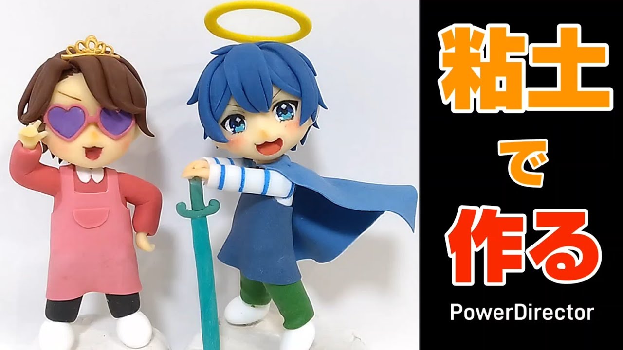 Akasaka Box] How to make a mini character using clay! - YouTube