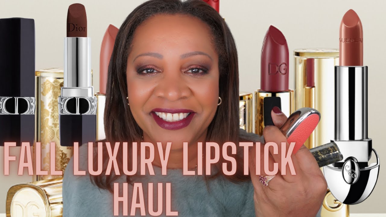 DOLCE & GABBANA Luminous Color Lipstick, DIOR Rouge Dior Long Wear