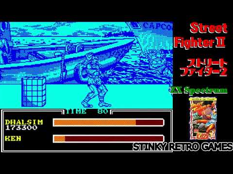 ZXスペクトラム「ストリートファイターⅡ」に挑戦 - YouTube