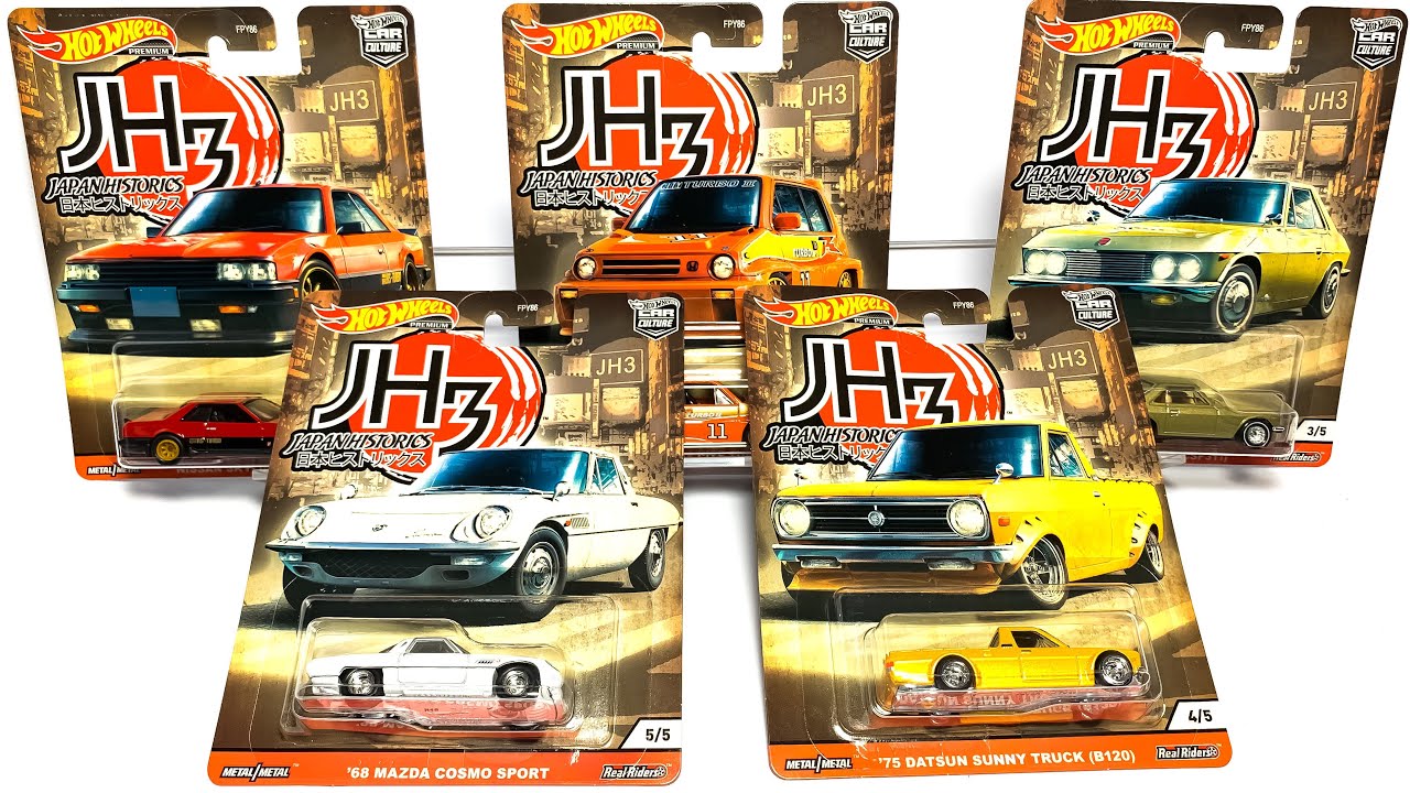 Lamley Preview: Hot Wheels Japan Historics 3 - YouTube