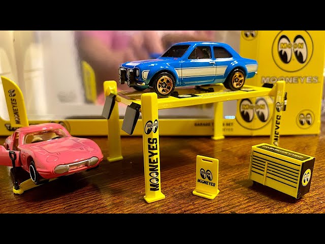 ミニカー 小物 開封】ムーンアイズ ガレージツール セット※各パーツ