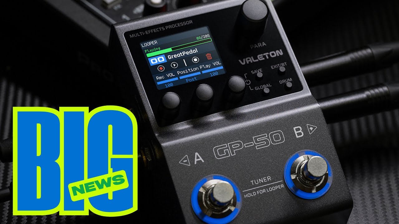 Introducing the Valeton GP-50: Next Generation Compact Multi