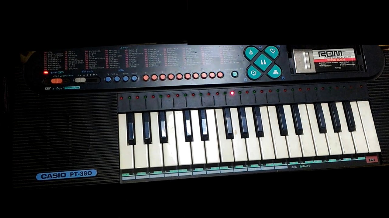 CASIO PT-280 自動演奏 WORLD SONGS - YouTube