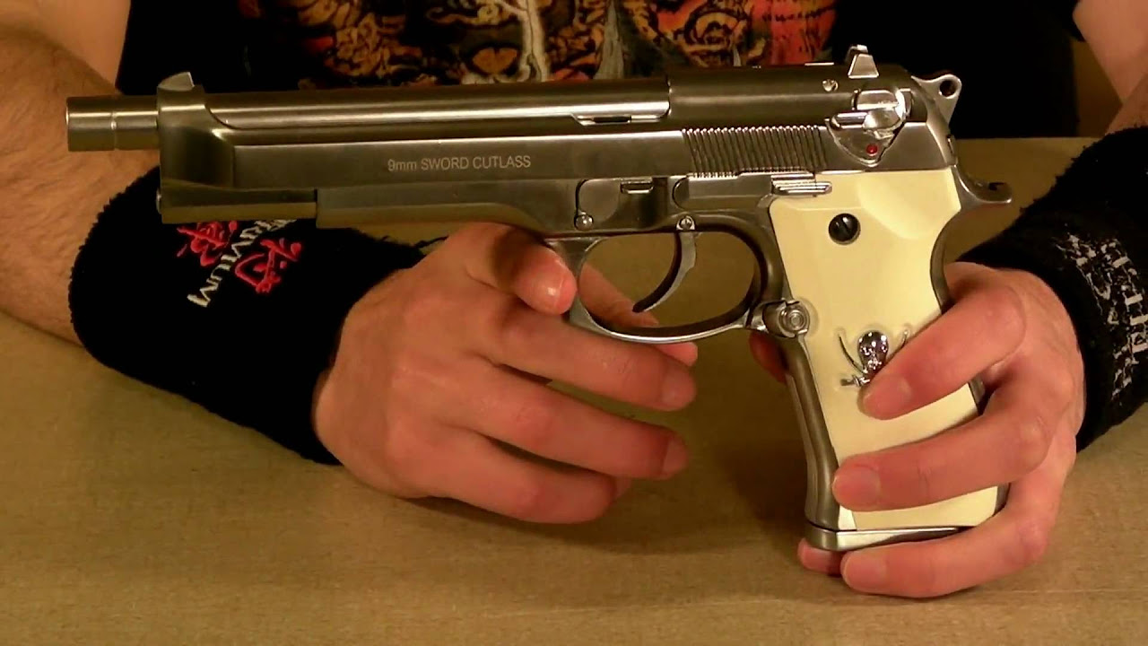 WE Silver Sword Cutlass M9 review - YouTube