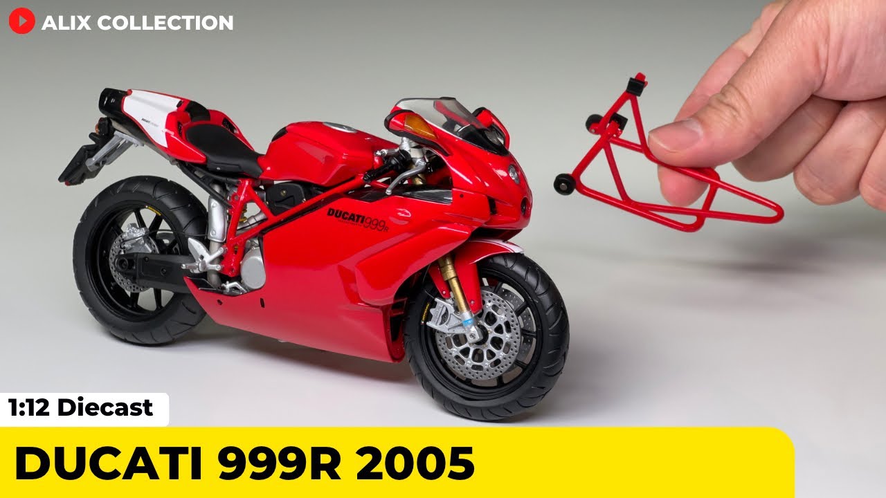 Unboxing of Ducati 999R 1:12 Diecast Motorcycle by Minichamps