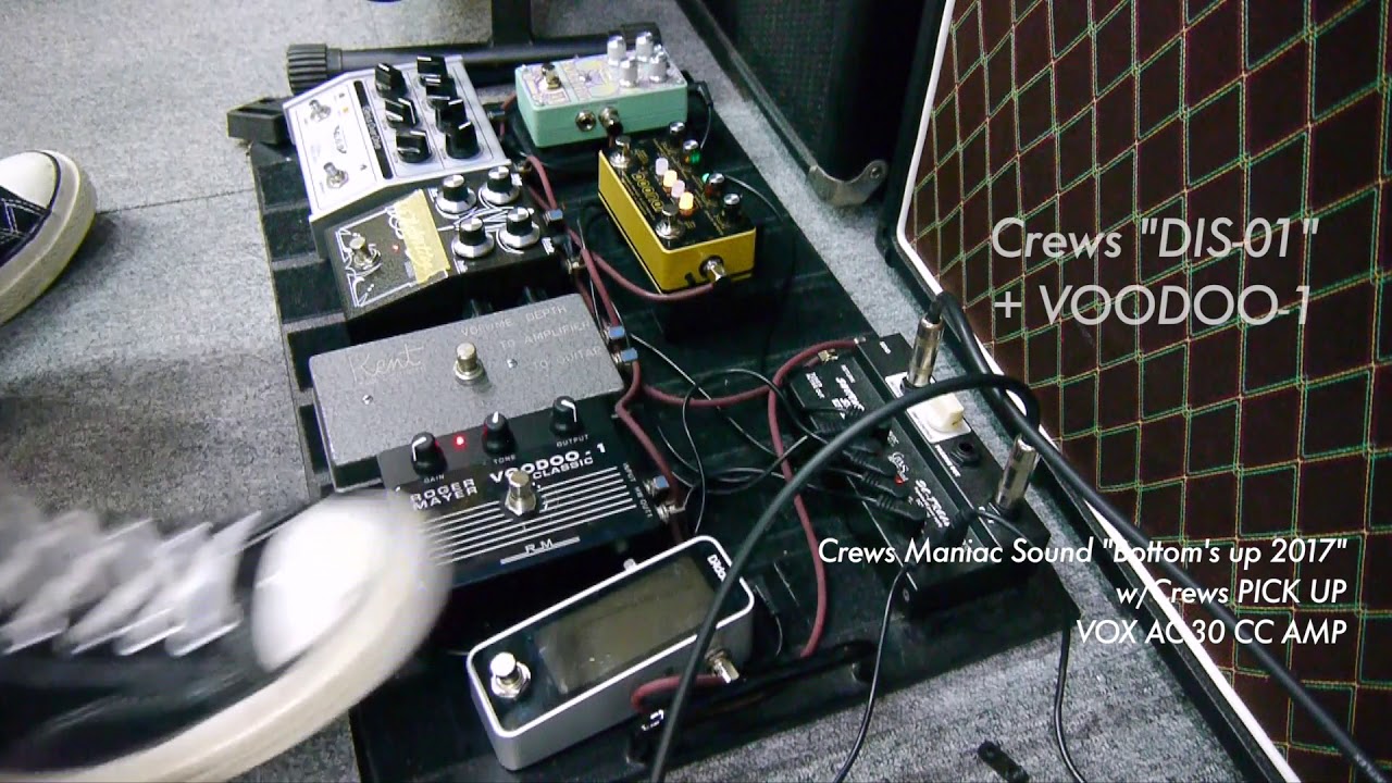 Roger Mayer Voodoo-1 Classic + other pedals - YouTube