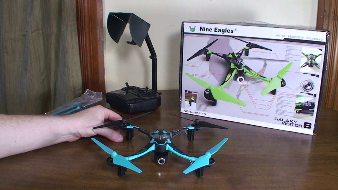 Nine Eagles - Galaxy Visitor 6 WiFi FPV - Review and Flight - YouTube