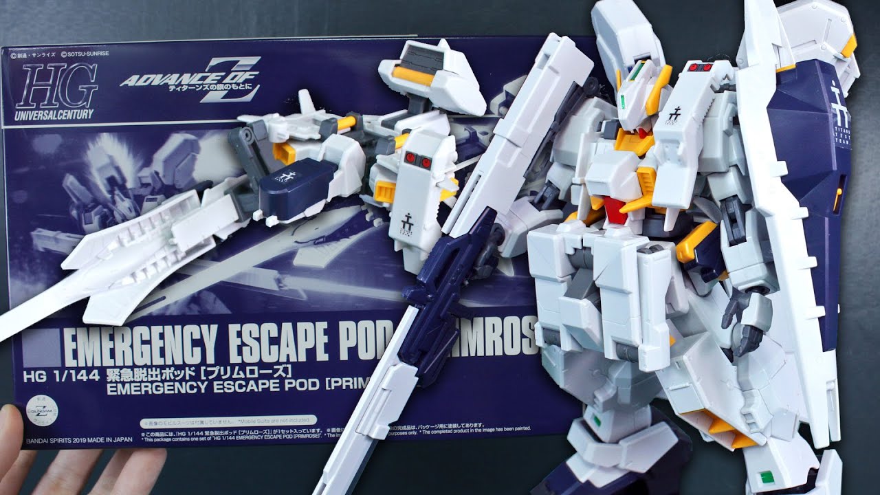 P-Bandai HGUC Emergency Escape Pod Primrose - Advance of Zeta